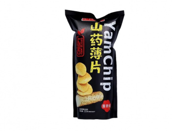 Чипсы арт. 750156-3 Ямсовые Соленые 90 г черный пакет 10 шт. упаковка#