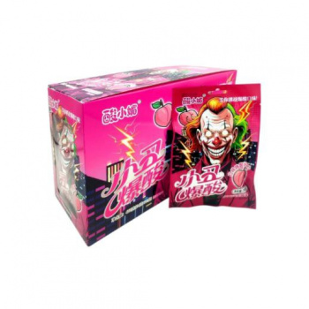 Конфета арт. 951328/951274 Кислая "Джокер" Персик 24 г в пак. 20 шт. в кор.#;'