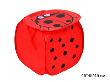 Корзина для игрушек арт. 3612-7 Божья коровка)