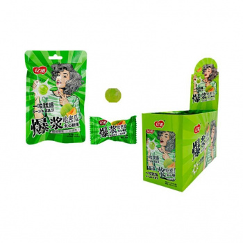 Конфета арт. 220990/220938 Кислая "Дыня" 25 г в пак. 20 шт. в кор.'#