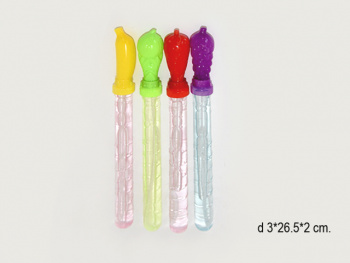 Пузыри мыльные арт. 2710A/1815/2825 Фрукты 26 см (24 шт.) в кор_=•~