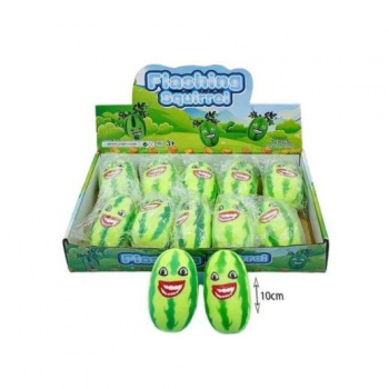 Антистресс арт. UVP-0003 Арбуз 10 см (12 шт.) шоубокс