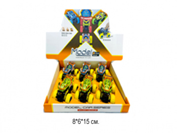 Машина инерц. арт. YJ-032 Джип цвета микс (6 шт.) шоубокс•/12 шт./