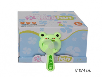 Вентилятор арт. 498-34/53 Лягушка (12 шт.) в кор._/36 шт./