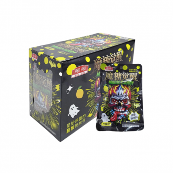 Конфета арт. 851784-1 Кислая "Зомби" Лимон 24 г 20 шт. в кор., Конфета арт. 851784-1 Кислая "Зомби" Лимон 24 г 20 шт. в кор.,